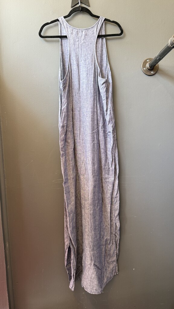 Linen Racerback Maxi Dress