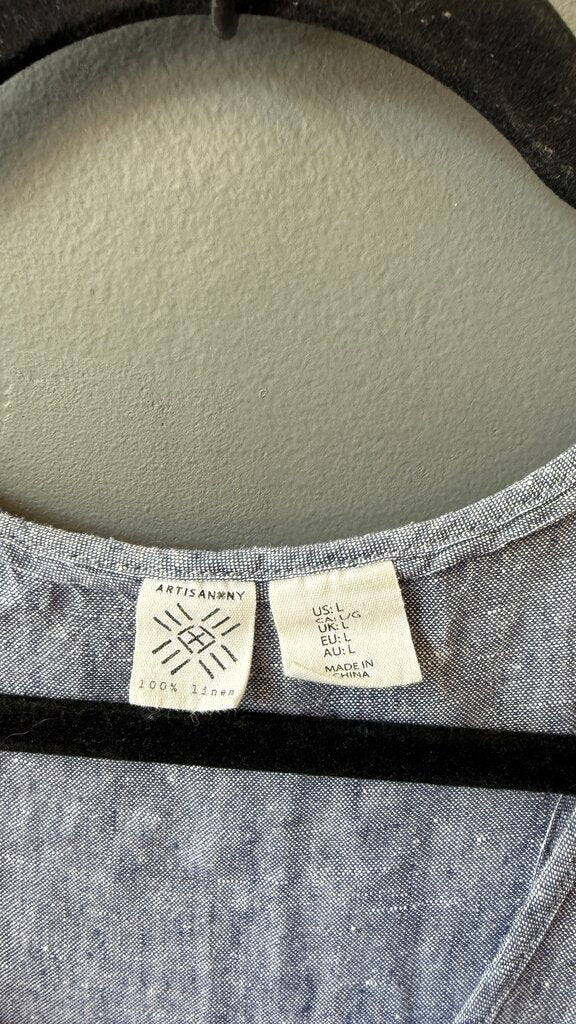 Linen Racerback Maxi Dress