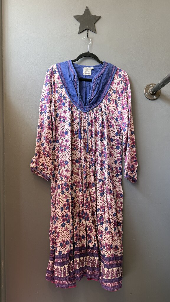 Cotton Floral Midi Dress