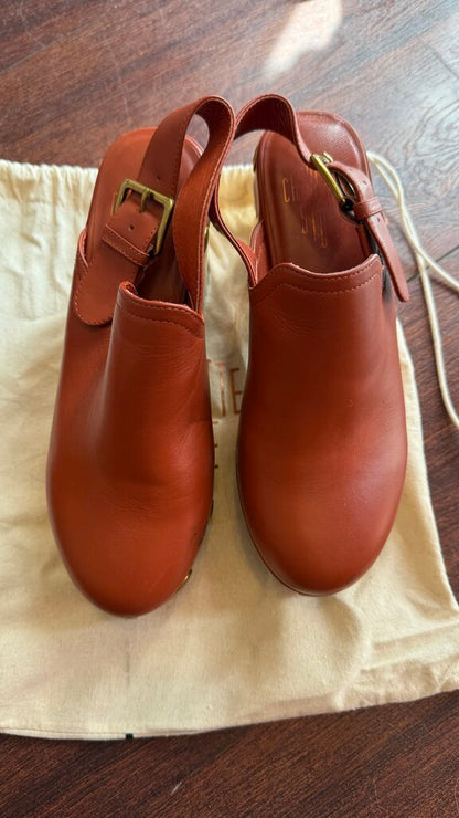 Slingback Platform Clogs