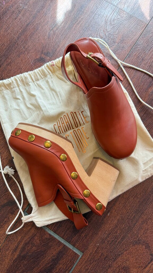 Slingback Platform Clogs