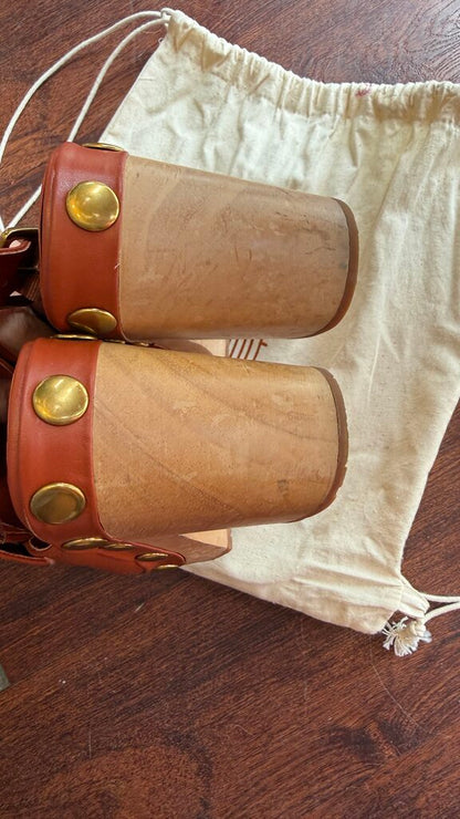 Slingback Platform Clogs