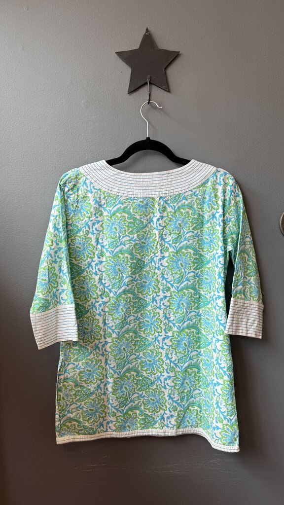 Cotton Floral Tunic Top