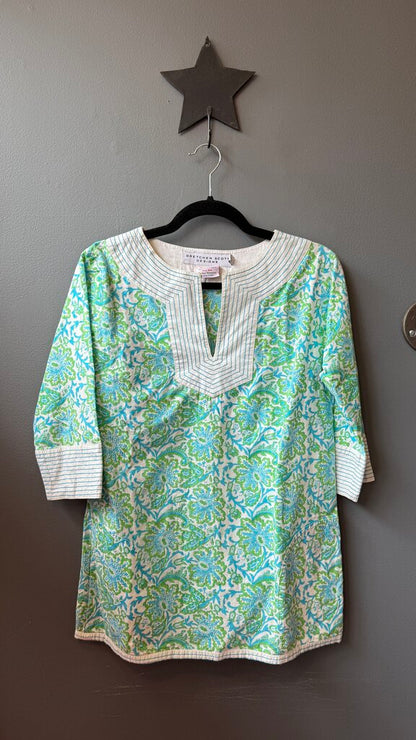 Cotton Floral Tunic Top