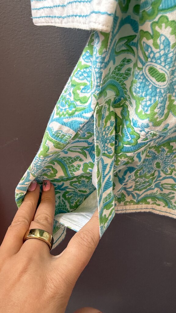 Cotton Floral Tunic Top