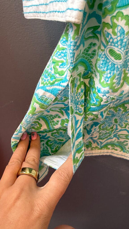 Cotton Floral Tunic Top