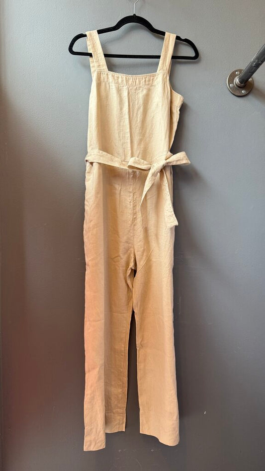 Linen Wide Leg Jumpsuit