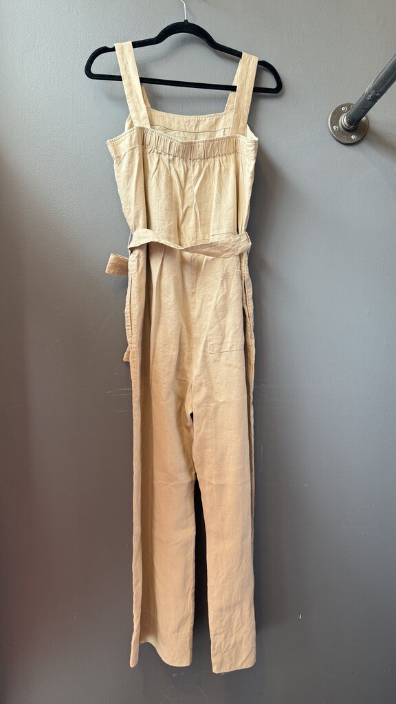 Linen Wide Leg Jumpsuit