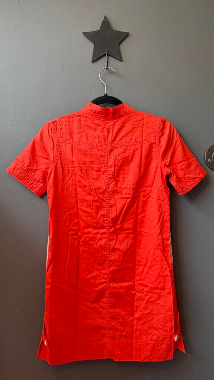 Pockets Popover Mini Shift Dress