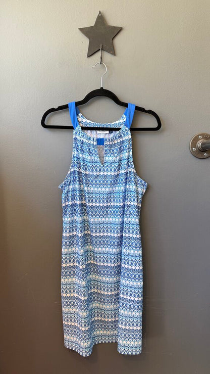 High Neck Keyhole Dress