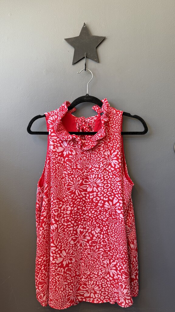 Ruffle Strap Pique Dress
