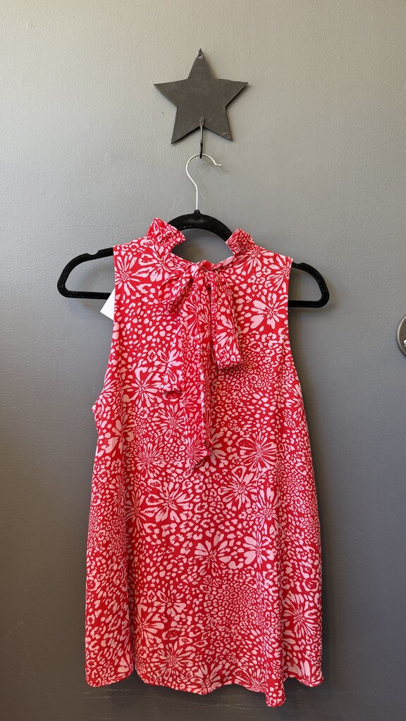 Ruffle Strap Pique Dress