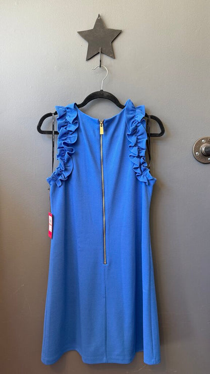 Ruffle Strap Pique Dress