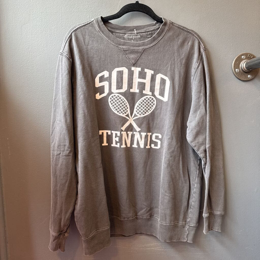 SOHO Tennis Crewneck Sweatshirt