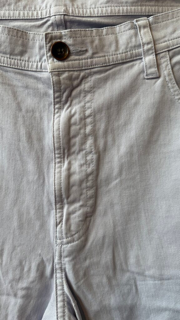 Twill Light Blue Pants