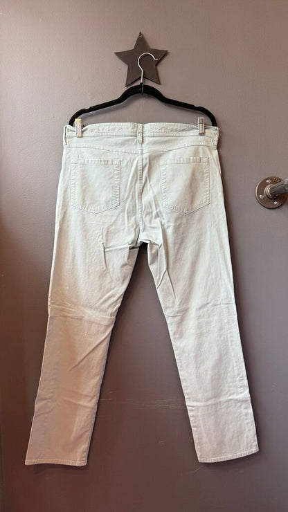 Twill Green Blue Pants