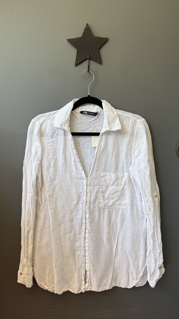 Linen Button Up Shirt