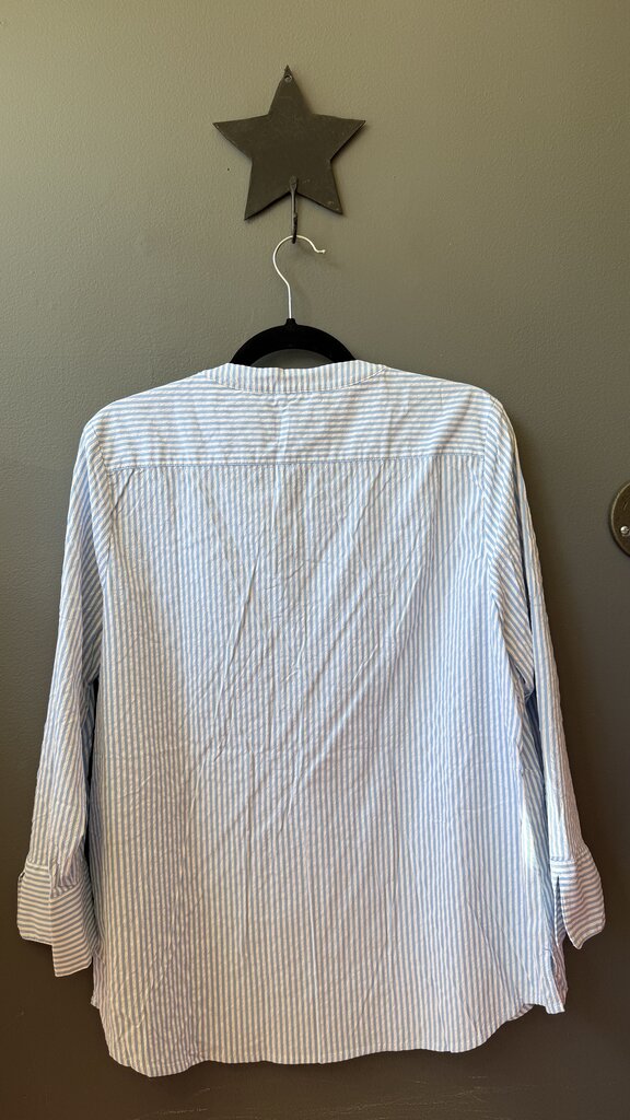 Stripe Performance Tunic Top