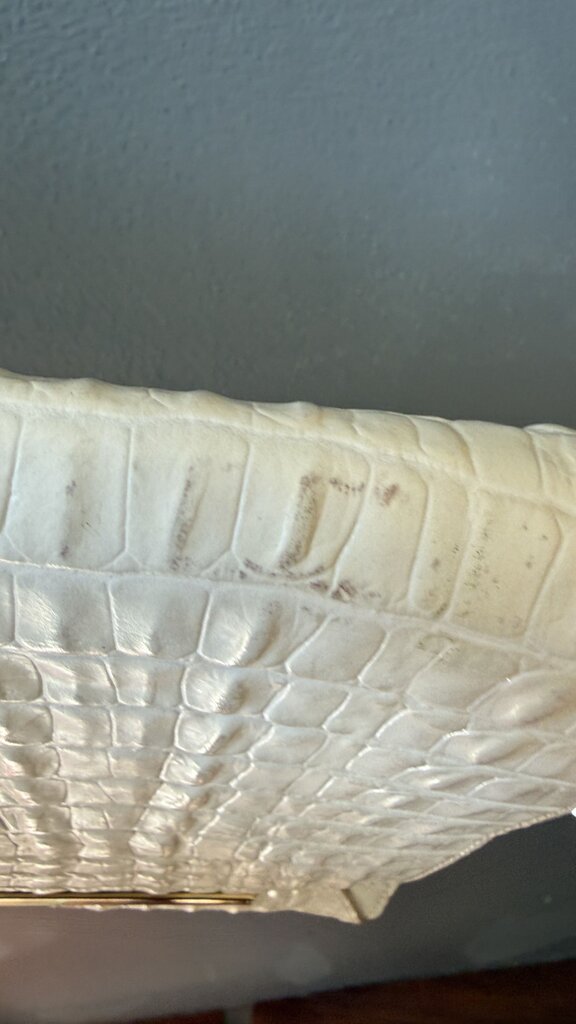 Croc Embossed Flap Crossbody Bag