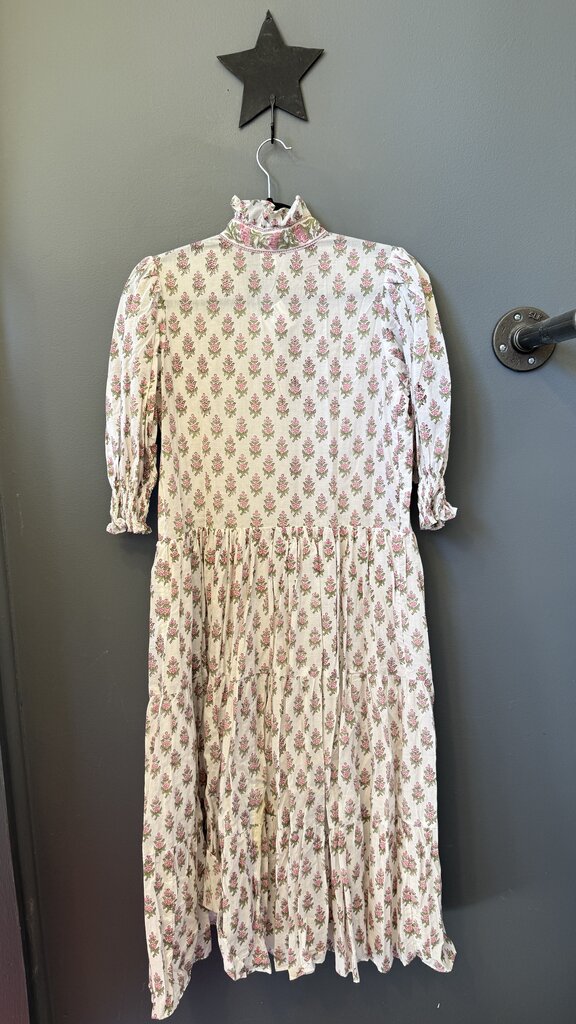 Floral Cotton Mini Dress