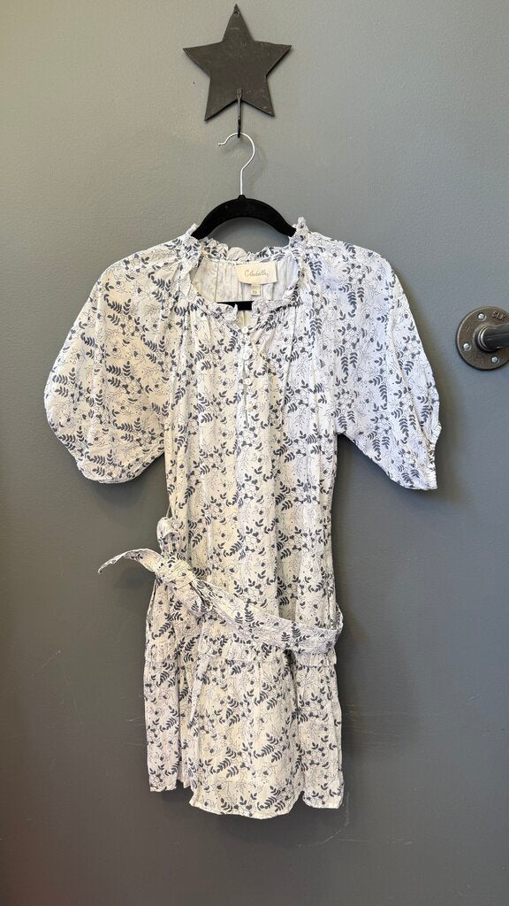 Floral Cotton Mini Dress