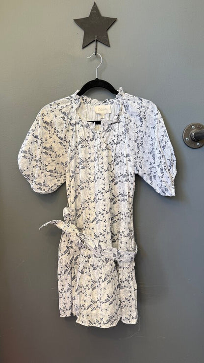 Floral Cotton Mini Dress
