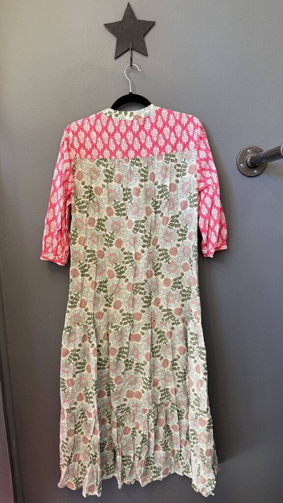 Cotton Floral Maxi Dress