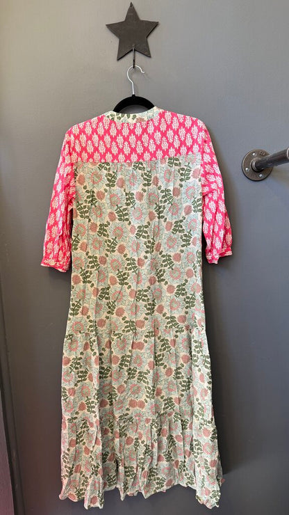 Cotton Floral Maxi Dress
