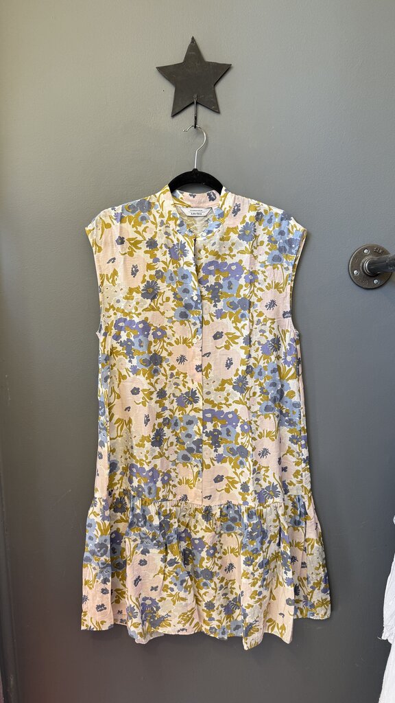 Floral Drop Waist Dress