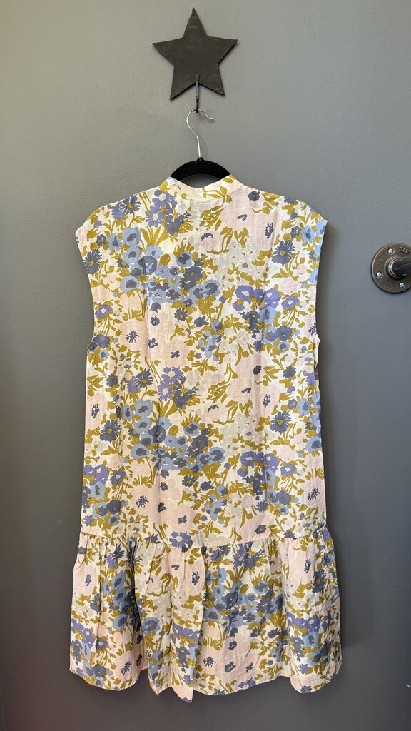 Floral Drop Waist Dress