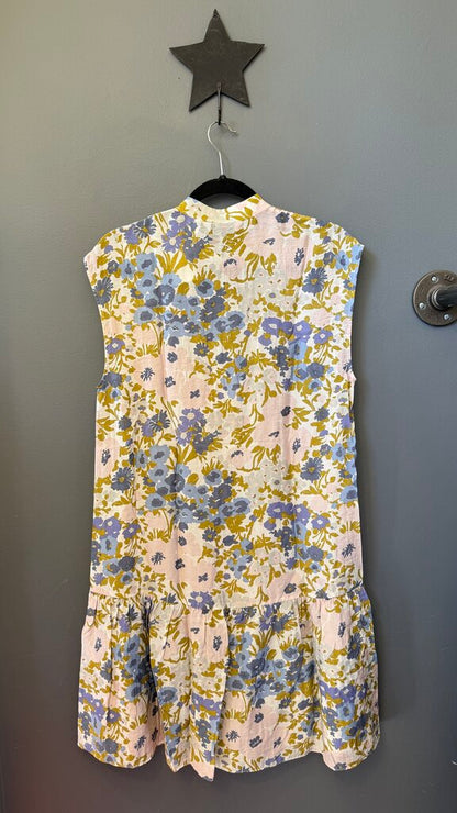 Floral Drop Waist Dress