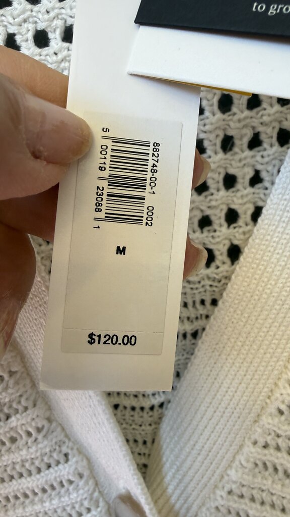 Long Sleeveless Cardigan