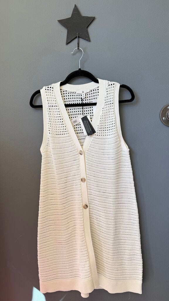 Long Sleeveless Cardigan