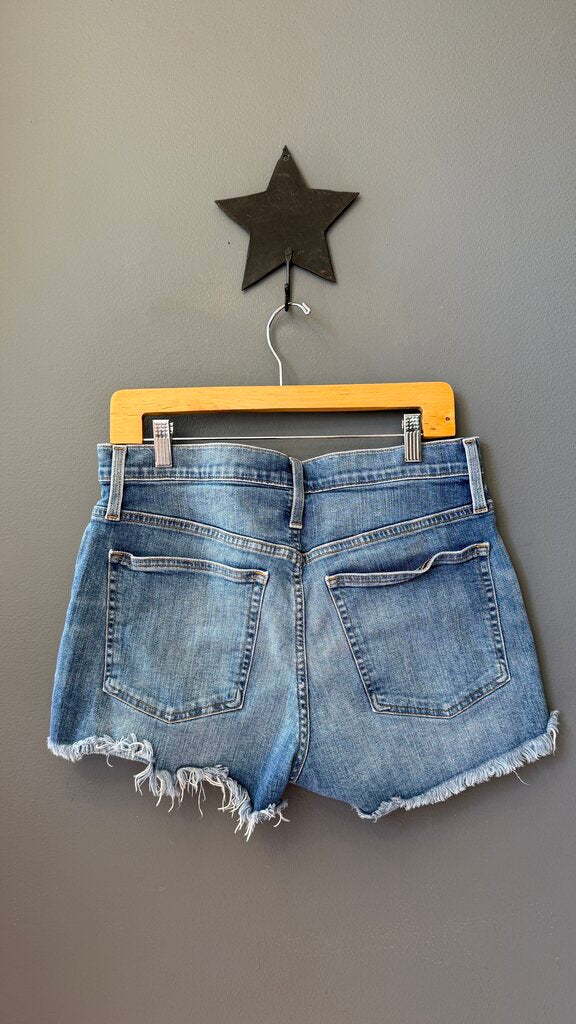 Cut Off Denim Shorts