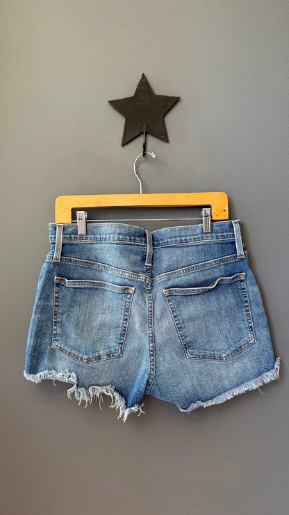 Cut Off Denim Shorts
