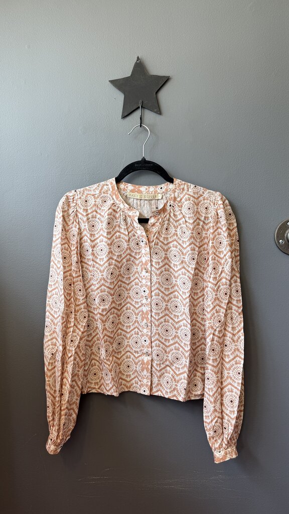 Block Print Cotton Blouse