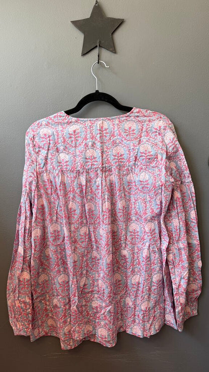 Block Print Cotton Blouse