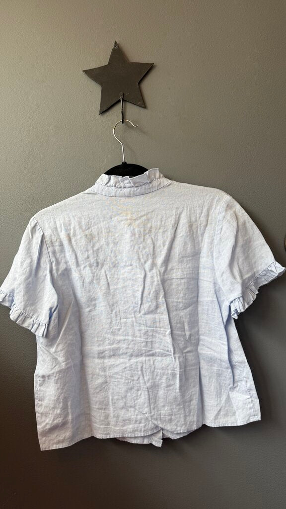 Rayon Silk Print Blouse