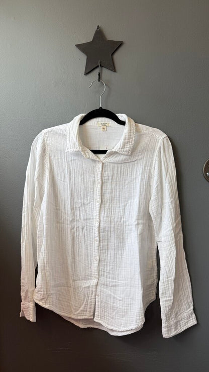 Cotton Gauze Button Up Shirt