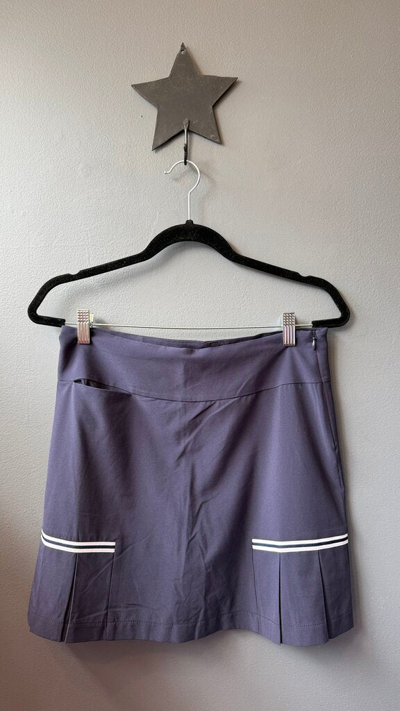 Blueberry Pleat Skort