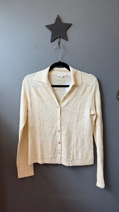 Knit Button Up Shirt