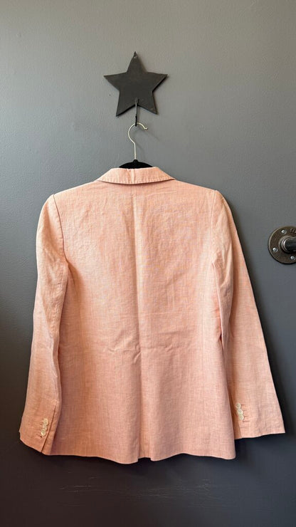 Linen Double Breasted Blazer