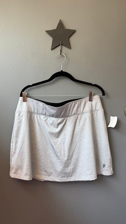 Gray Active Skort