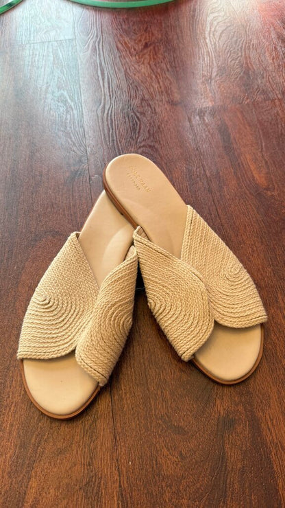 Woven Slide Sandals
