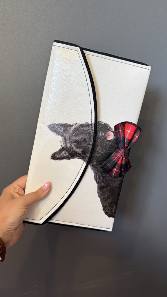 Scottie Bowtie Clutch