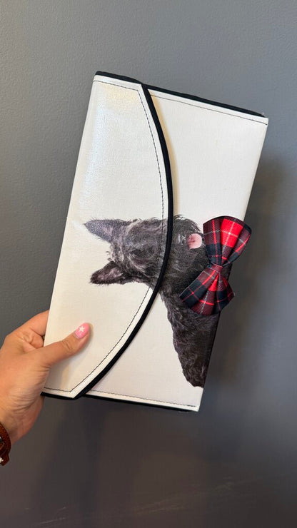 Scottie Bowtie Clutch