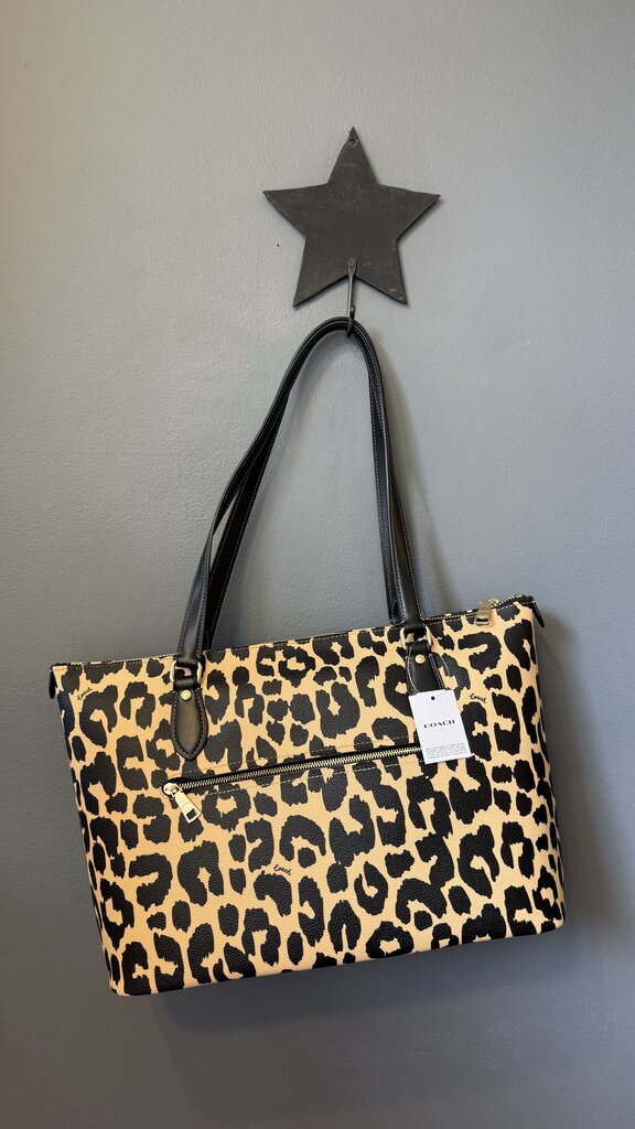 Leopard Gillroy Zipper Tote