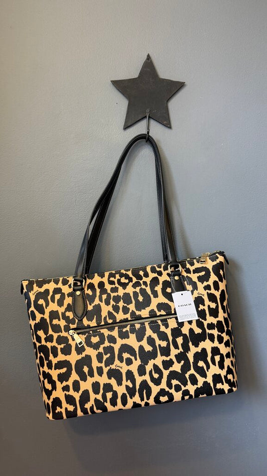 Leopard Gillroy Zipper Tote