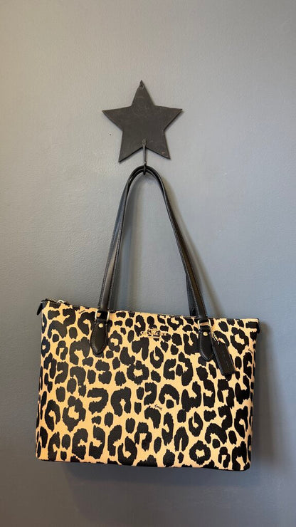Leopard Gillroy Zipper Tote