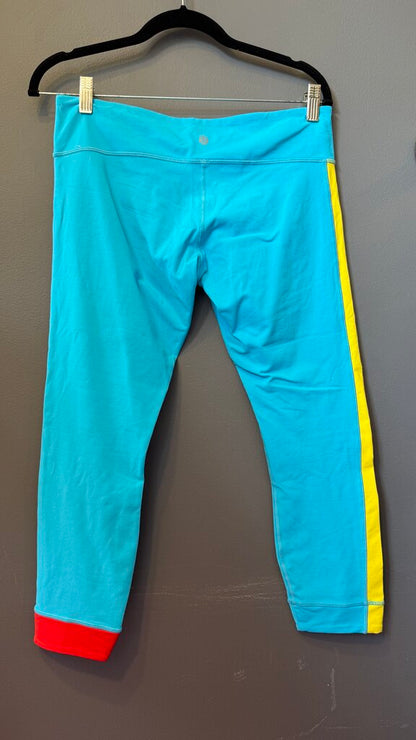 Low Rise Multi Colored Crop Leggings